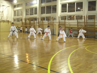 Trening u onovnoj školi Vuk Karadžić